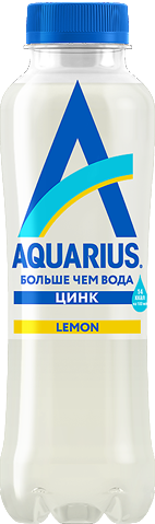 Aquarius с лимоном и цинком 0,5 л