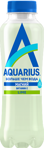Aquarius с лаймом и магнием 0,5 л