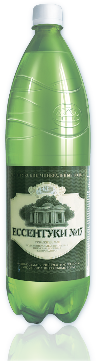 Минеральная вода Ессентуки 17 1,5 л